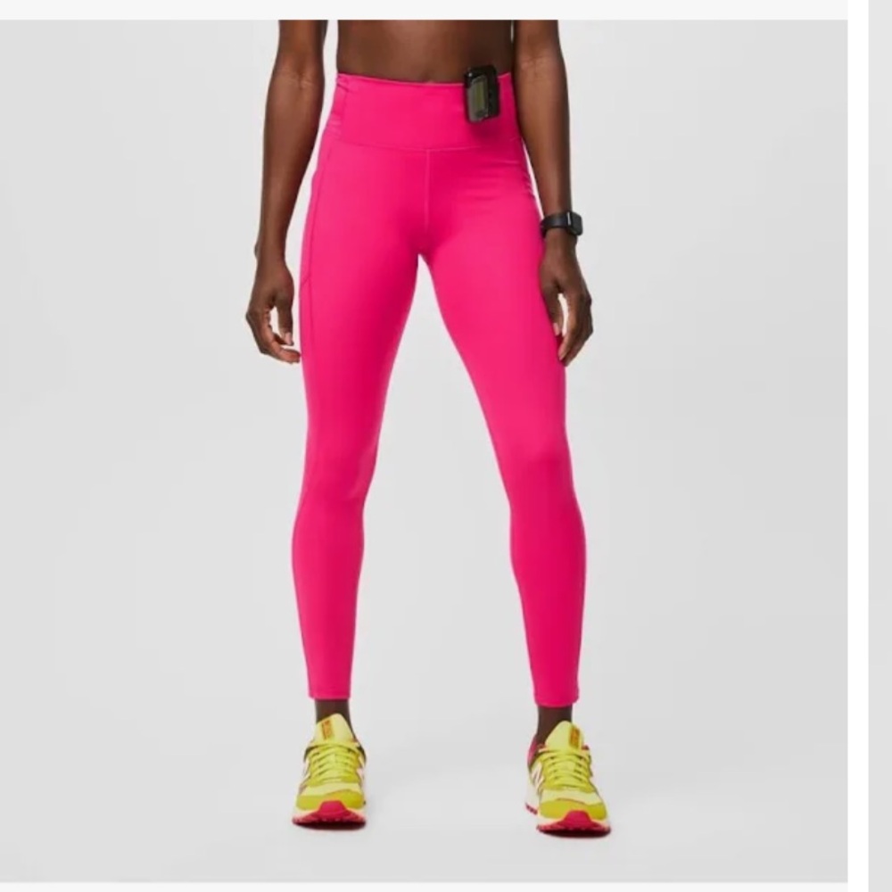 NWT Figs Shocking Pink Leggings